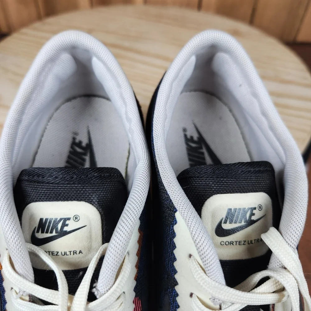 Nike Cortez Ultra Shoes Womens 8.5 Blue Multi Color 847894-400 Retro Sneakers - Picture 9 of 11